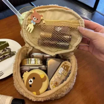 Soft Cosmetic Makeup Bag-Organizer