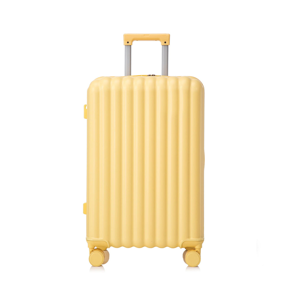 Set Spinner Wheel Luggage, Carry On Suitcase, With Cup Holder & USB Port & Phone Holder