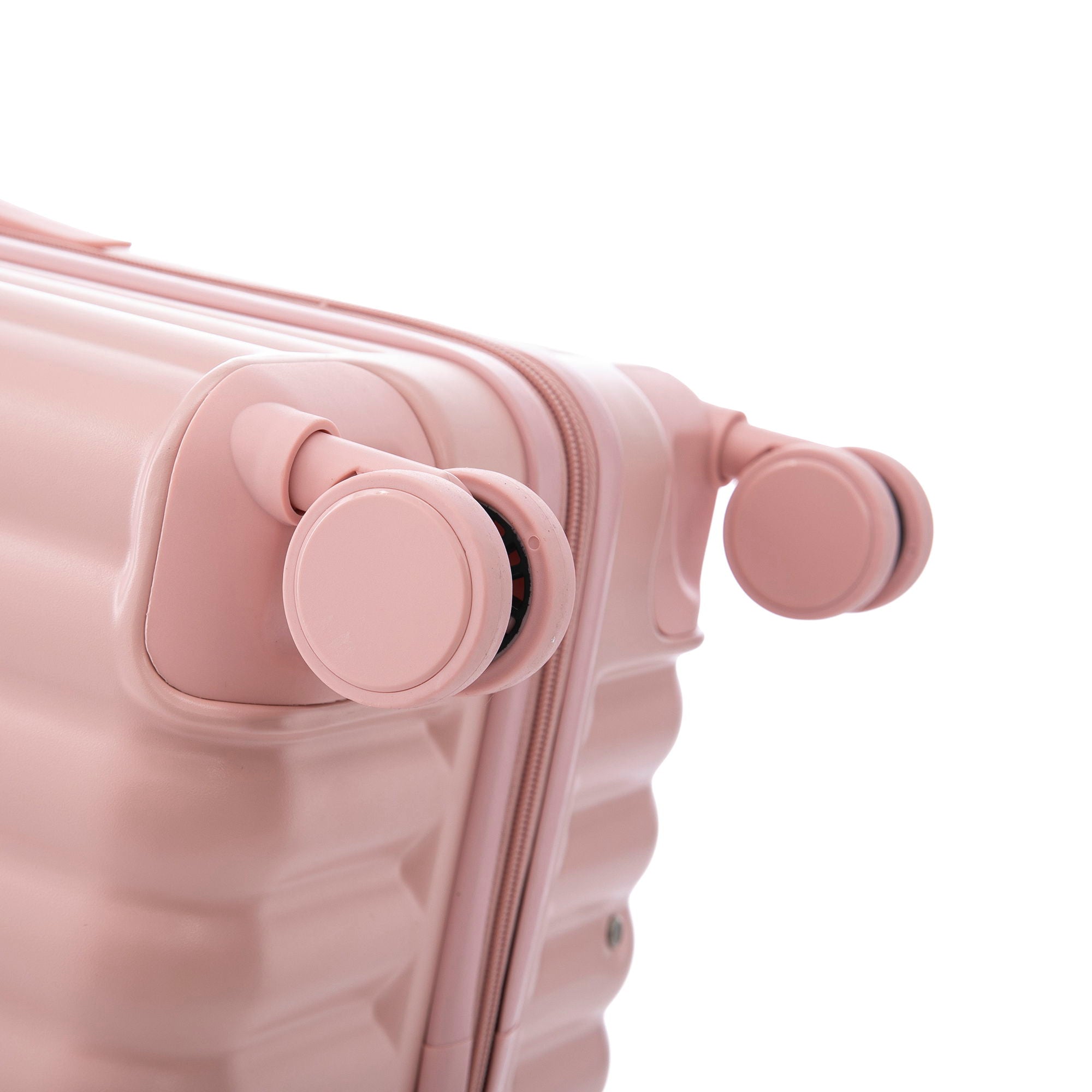 Set Spinner Wheel Luggage, Carry On Suitcase, With Cup Holder & USB Port & Phone Holder