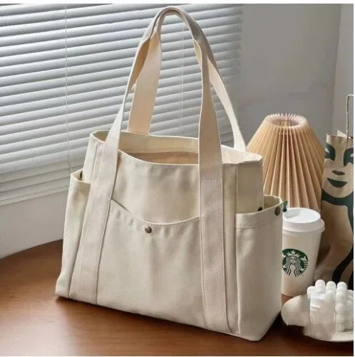 Classic Canvas Shoulder Bag