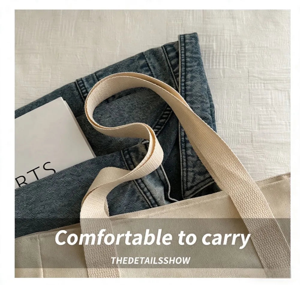 Classic Canvas Shoulder Bag
