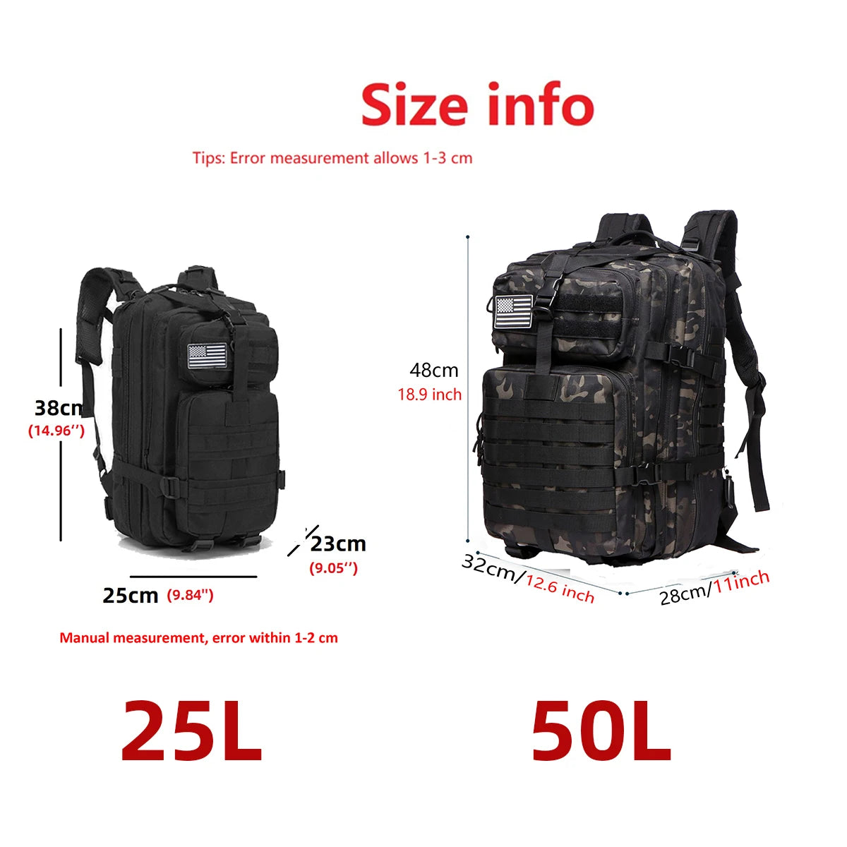 Heavy-Duty Hiking & Camping Backpack