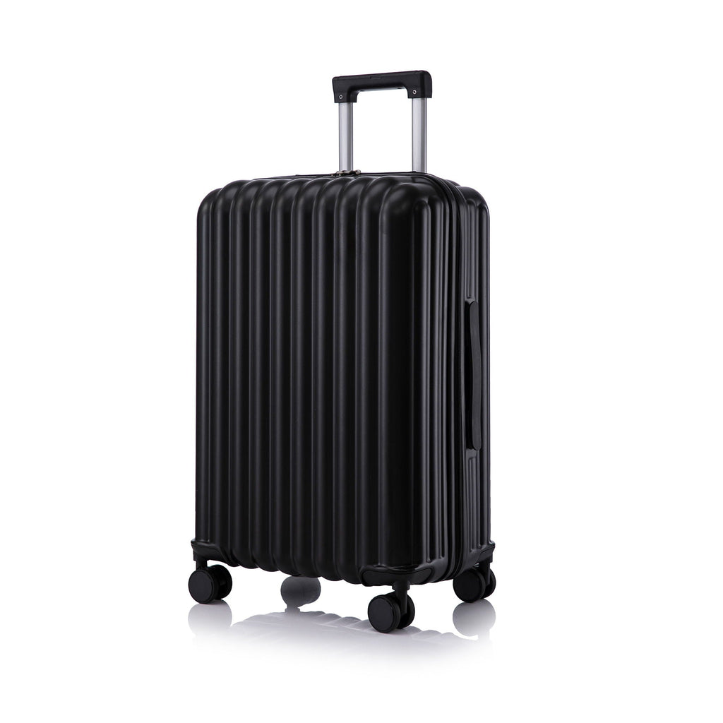 Set Spinner Wheel Luggage, Carry On Suitcase, With Cup Holder & USB Port & Phone Holder