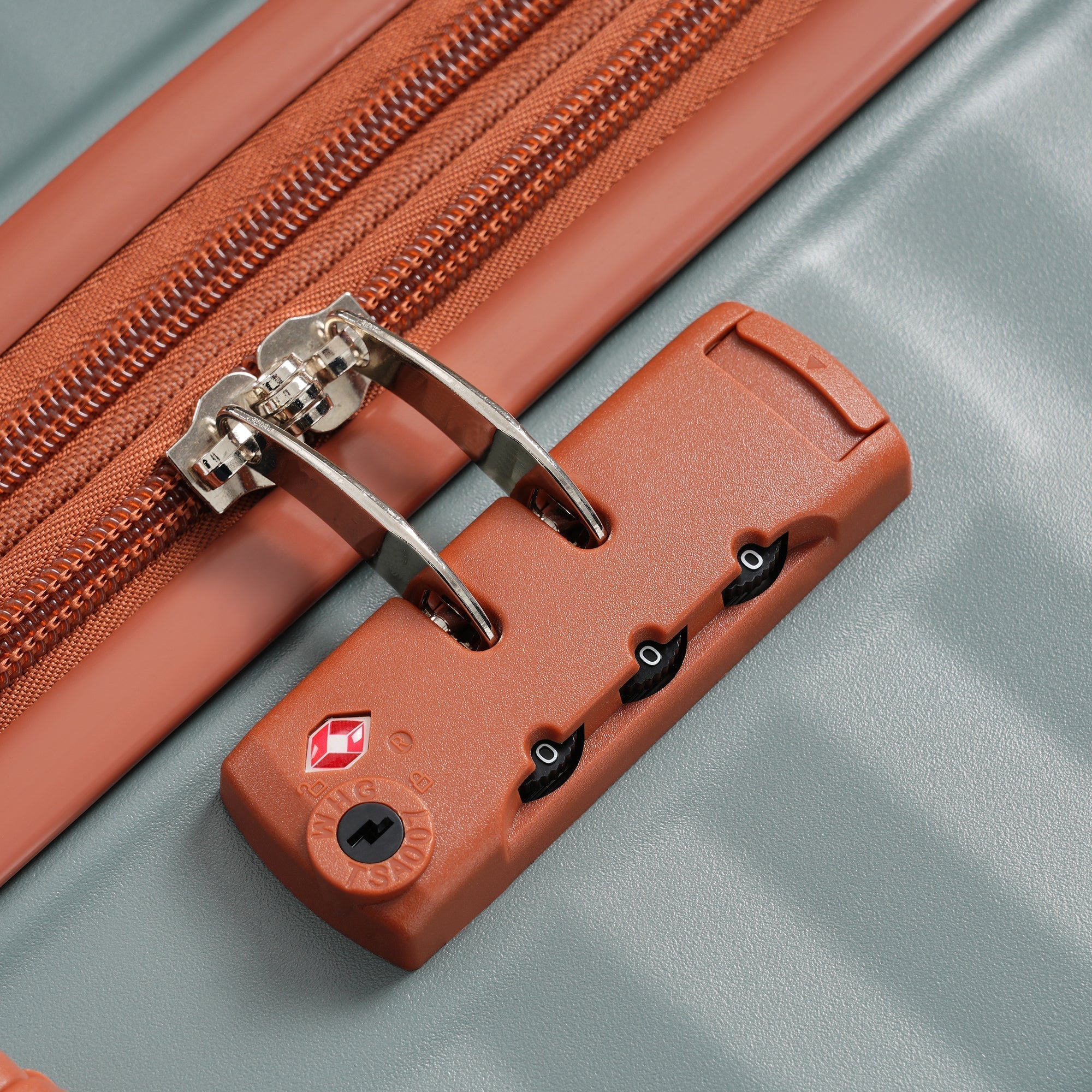 Deluxe 5-Piece Hard-Side Luggage Set with USB and TSA Locks