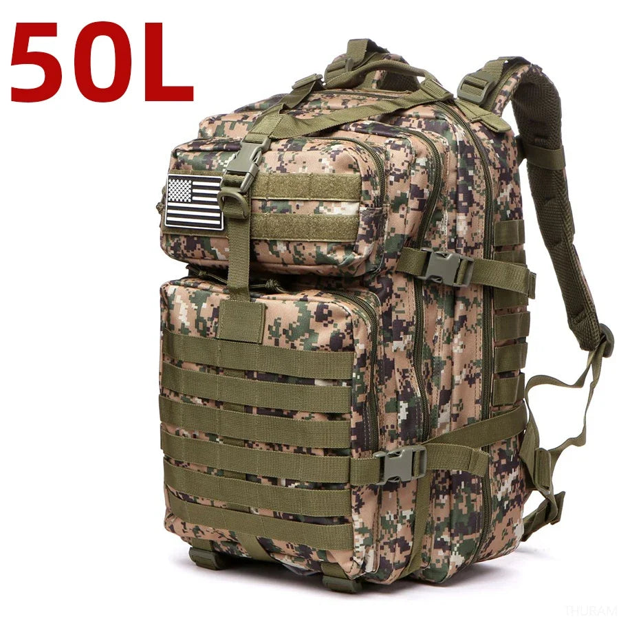 Heavy-Duty Hiking & Camping Backpack