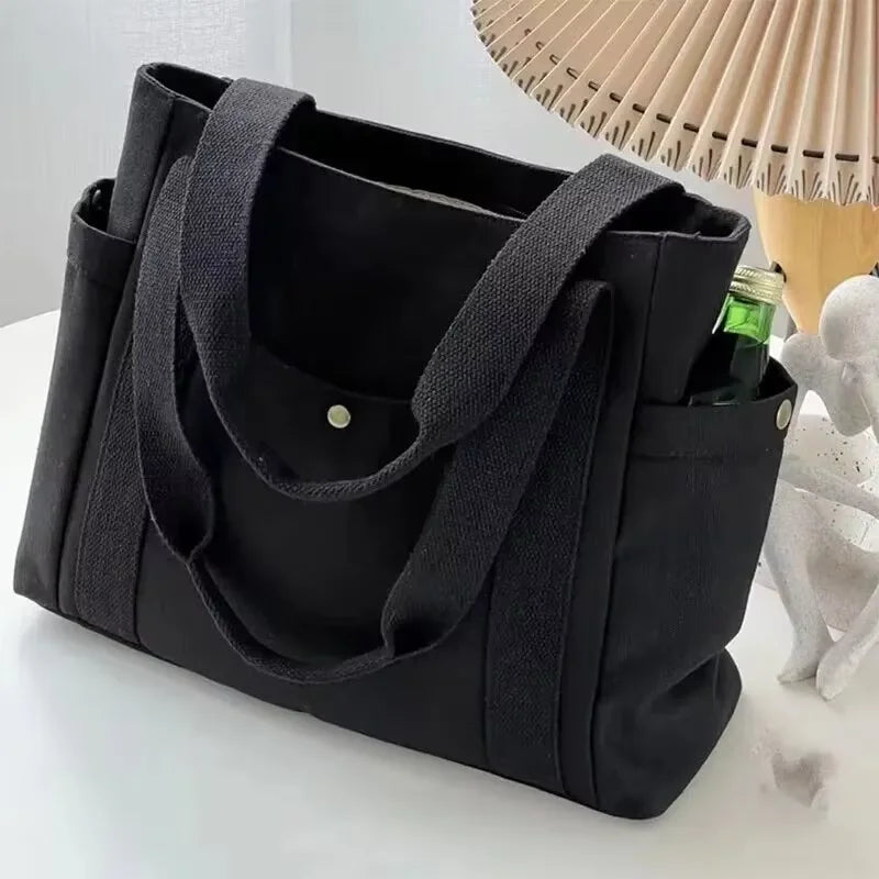 Classic Canvas Shoulder Bag